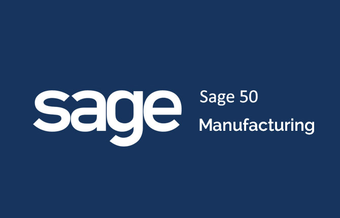 Sage 50 Manufacturing product update